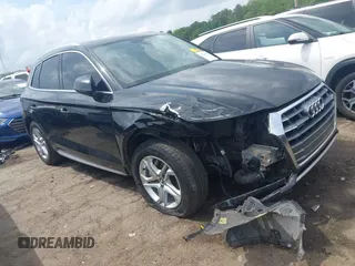 2019 Audi Q5 Premium with VIN WA1ANAFY1K2037570, listed as a IAAI auction lot 42126417 with 110,157 mi miles and . Bid and sale history available at DreamBid. Image 1.
