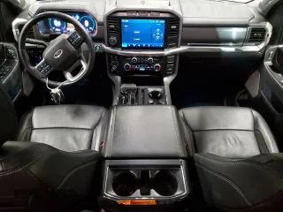 2022 Ford F-150 XL with VIN 1FTFW1E89NKE17674, listed as a Copart auction lot 45370215 with 36,154 mi miles and Salvage Title. Bid and sale history available at carsss.com. Image 8.