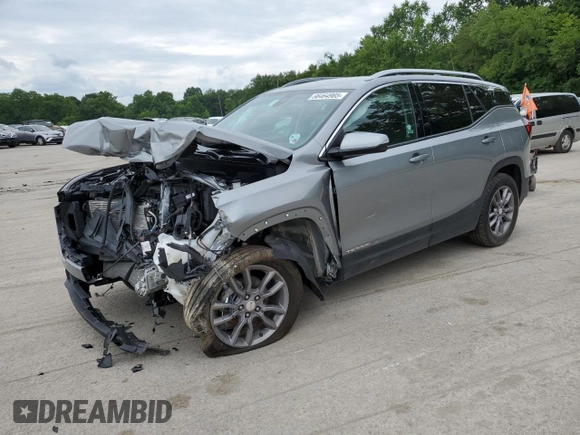 2024 GMC Terrain SLT with VIN 3GKALVEG2RL263254, listed as a Copart auction lot 66464985 with Not provided miles and Non repairable. Bid and sale history available at DreamBid. Image 1.
