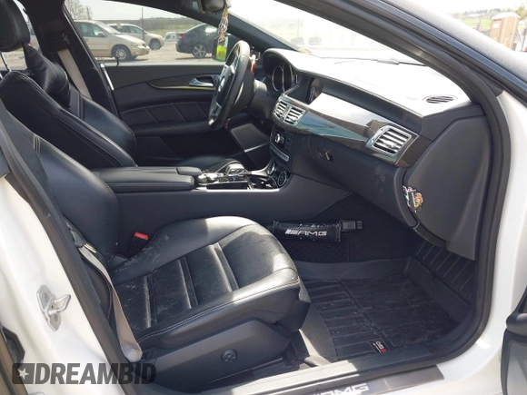 2014 Mercedes-Benz CLS 63 S AMG with VIN WDDLJ7GB2EA106645, listed as a IAAI auction lot 42075075 with 72,375 mi miles and . Bid and sale history available at DreamBid. Image 5.