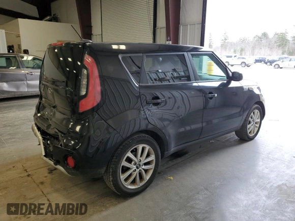 2018 Kia Soul + with VIN KNDJP3A5XJ7524020, listed as a Copart auction lot 49499705 with 133,120 mi miles and Salvage Title. Bid and sale history available at carsss.com. Image 3.
