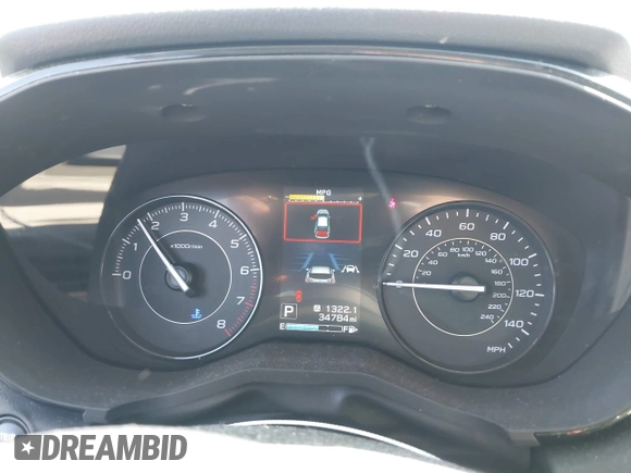 2022 Subaru Impreza z VIN 4S3GTAB63N3714790, wystawiony jako IAAI lot #41969574 z przebiegiem 34 784 mil mil oraz . Historia ofert i sprzedaży dostępna na DreamBid. Obrazek 7.