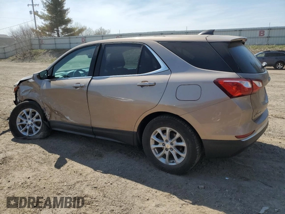 2018 Chevrolet Equinox LT with VIN 3GNAXSEV4JL323544, listed as a Copart auction lot 53629485 with 130,826 mi miles and Clean Title. Bid and sale history available at carsss.com. Image 2.