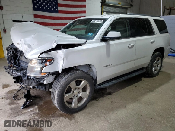 2016 Chevrolet Tahoe LT z VIN 1GNSKBKC1GR297931, wystawiony jako Copart lot #58213565 z przebiegiem 165 140 mil mil oraz Szkoda całkowita • Salvage title. Historia ofert i sprzedaży dostępna na DreamBid. Obrazek 1.