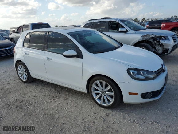 2013 Volkswagen Golf TDI w/Sunroof & Nav with VIN WVWNM7AJ6DW015583, listed as a Copart auction lot 78633164 with 141,069 mi miles and Salvage Title. Bid and sale history available at carsss.com. Image 4.