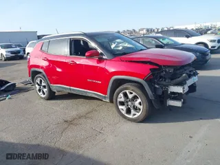 2018 Jeep Compass Limited with VIN 3C4NJDCB8JT264174, listed as a IAAI auction lot 41368415 with 67,594 mi miles. Bid and sale history available at carsss.com. Image 1.
