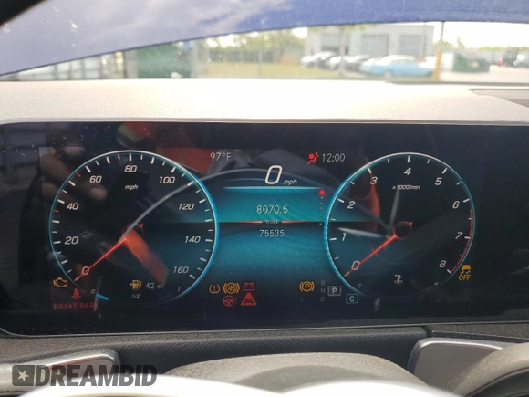 2020 Mercedes-Benz GLB 250 с VIN W1N4M4GB9LW023601, выставлен на аукционе Copart как лот 54925945 с пробегом 75 535 миль миль и На запчасти • Non repairable. История ставок и продаж доступна на DreamBid. Изображение 9.