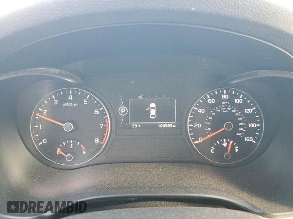 2017 Kia Optima SX with VIN 5XXGW4L2XHG137491, listed as a Copart auction lot 42572805 with 104,323 mi miles and Salvage title. Bid and sale history available at DreamBid. Image 9.