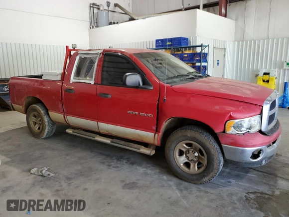 2004 Dodge 1500 SLT with VIN 1D7HA18N04S644751, listed as a Copart auction lot 50889005 with 208,979 mi miles and Salvage Title. Bid and sale history available at carsss.com. Image 4.