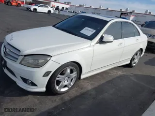 2008 Mercedes-Benz C-Class 3.0L Sport with VIN WDDGF81X28F146499, listed as a IAAI auction lot 41613095 with 205,821 mi miles. Bid and sale history available at carsss.com. Image 6.