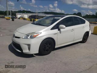 2014 Toyota Prius Four with VIN JTDKN3DUXE1790224, listed as a Copart auction lot 60988465 with 126,707 mi miles and Salvage title. Bid and sale history available at DreamBid. Image 1.