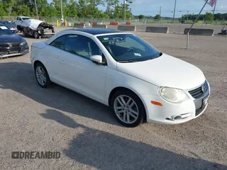2009 Volkswagen Eos Lux with VIN WVWFA71FX9V016130, listed as a IAAI auction lot 42731052 with 126,346 mi miles and . Bid and sale history available at DreamBid. Image 1.