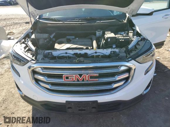2018 GMC Terrain SLE with VIN 3GKALTEVXJL363335, listed as a Copart auction lot 49911575 with 100,628 mi miles and Salvage Title. Bid and sale history available at carsss.com. Image 13.