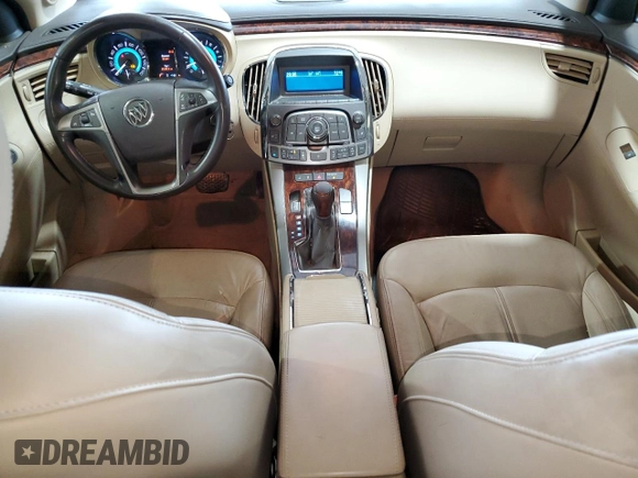 2012 Buick LaCrosse Premium 1 with VIN 1G4GD5E34CF164271, listed as a Copart auction lot 60976795 with 98,147 mi miles and Salvage title. Bid and sale history available at DreamBid. Image 8.