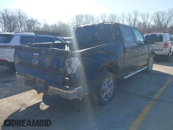 2013 Ford F-150 XL with VIN 1FTFW1ET2DFC73784, listed as a IAAI auction lot 41719706 with 346,809 mi miles and . Bid and sale history available at DreamBid. Image 4.