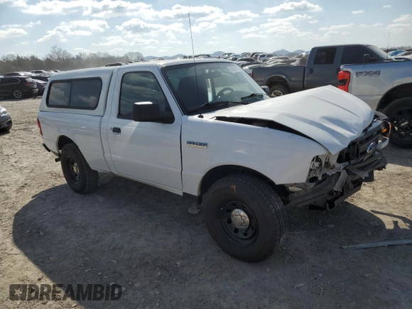 2006 Ford Ranger XL with VIN 1FTYR10D96PA53703, listed as a Copart auction lot 43876215 with 38,322 mi miles and Salvage Title. Bid and sale history available at DreamBid. Image 4.