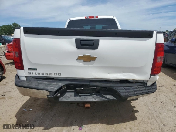 2011 Chevrolet Silverado 1500 Work Truck with VIN 1GCRKPE07BZ418623, listed as a Copart auction lot 61237284 with 138,626 mi miles and Salvage Title. Bid and sale history available at carsss.com. Image 6.