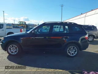 2004 BMW X3 2.5i with VIN WBXPA73444WB26471, listed as a IAAI auction lot 41702540 with 161,894 mi miles. Bid and sale history available at carsss.com. Image 14.