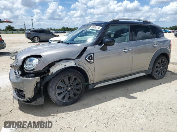2018 MINI Countryman Cooper S with VIN WMZYT3C36J3D99260, listed as a Copart auction lot 68975224 with 39,292 mi miles and Non Repairable. Bid and sale history available at carsss.com. Image 1.