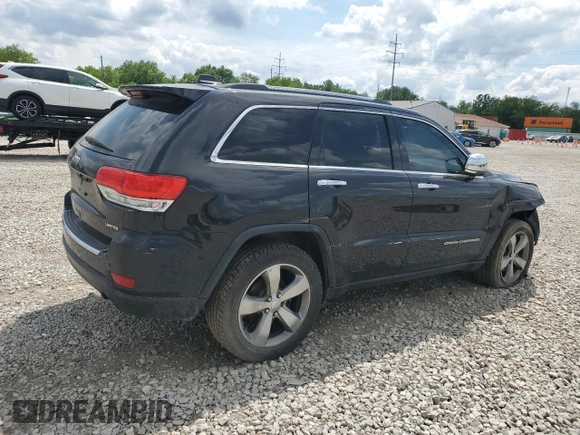 2014 Jeep Grand Cherokee Limited with VIN 1C4RJFBG0EC363776, listed as a Copart auction lot 58152425 with 183,311 mi miles and Salvage title. Bid and sale history available at DreamBid. Image 3.