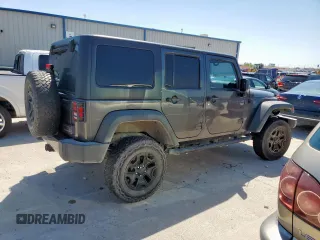 2014 Jeep Wrangler Unlimited Sport with VIN 1C4BJWDG2EL294829, listed as a Copart auction lot 51921685 with 138,203 mi miles and Salvage Title. Bid and sale history available at DreamBid. Image 3.