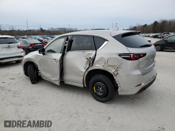 2024 Mazda CX-5 S Select with VIN JM3KFBBL6R0409201, listed as a Copart auction lot 87149554 with 6,695 mi miles and Salvage Title. Bid and sale history available at carsss.com. Image 2.