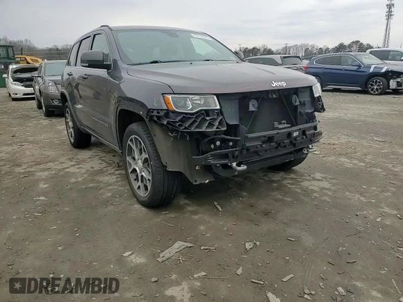 2018 Jeep Grand Cherokee Sterling Edition with VIN 1C4RJFBG6JC347432, listed as a Copart auction lot 46753085 with 61,331 mi miles and Salvage Title. Bid and sale history available at carsss.com. Image 11.