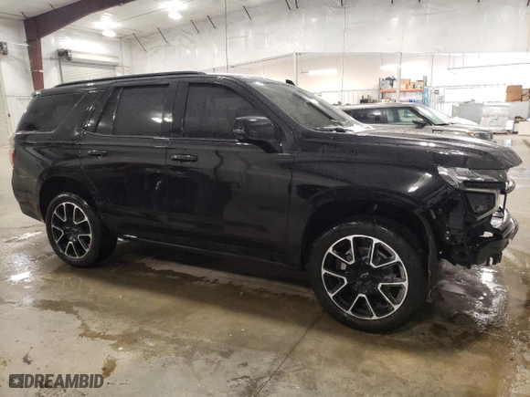 2023 Chevrolet Tahoe RST with VIN 1GNSKRKD9PR528253, listed as a Copart auction lot 88694455 with 30,067 mi miles and Salvage Title. Bid and sale history available at carsss.com. Image 4.