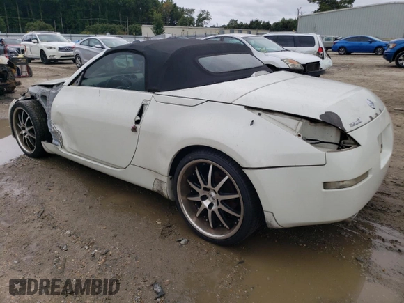 2004 Nissan 350Z Touring with VIN JN1AZ36A74M252387, listed as a Copart auction lot 71635494 with 45,040 mi miles and Salvage Title. Bid and sale history available at DreamBid. Image 2.