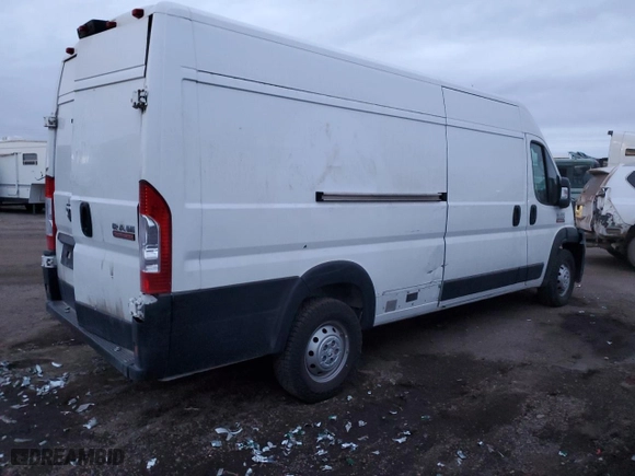 2021 Ram ProMaster Cargo Van with VIN 3C6MRVJG0ME533017, listed as a Copart auction lot 84469094 with 0 mi miles and Salvage Title. Bid and sale history available at carsss.com. Image 3.
