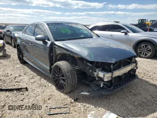 2015 Audi A3 2.0T Prestige with VIN WAUKFGFF7F1010648, listed as a Copart auction lot 55934134 with 86,223 mi miles and Salvage Title. Bid and sale history available at carsss.com. Image 4.