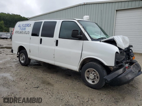 2012 Chevrolet Express Cargo z VIN 1GCWGFCA1C1169004, wystawiony jako Copart lot #71554104 z przebiegiem Nie podano mil oraz Szkoda całkowita • Salvage title. Historia ofert i sprzedaży dostępna na DreamBid. Obrazek 4.