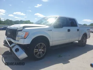 2014 Ford F-150 XL with VIN 1FTFW1CFXEKG42106, listed as a Copart auction lot 58229675 with 178,924 mi miles and Salvage title. Bid and sale history available at DreamBid. Image 1.