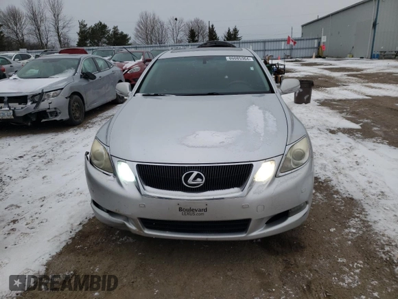 2009 Lexus GS 350 with VIN JTHCE96SX90023275, listed as a Copart auction lot 86085364 with 173,169 mi miles and Clean Title. Bid and sale history available at carsss.com. Image 5.