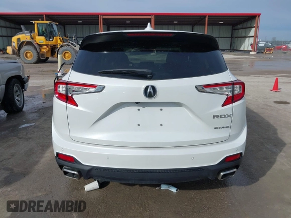 2023 Acura RDX w/Technology Package with VIN 5J8TC2H50PL000526, listed as a IAAI auction lot 41651420 with 33,354 mi miles. Bid and sale history available at carsss.com. Image 16.