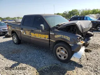 2006 Ford F-150 XLT with VIN 1FTRW12W26KC82958, listed as a Copart auction lot 50291665 with 0 mi miles and Salvage Title. Bid and sale history available at carsss.com. Image 4.
