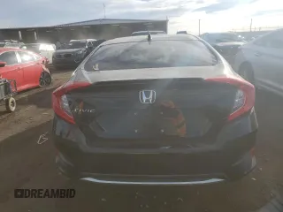 2020 Honda Civic Sedan EX with VIN 19XFC1F39LE011390, listed as a Copart auction lot 43744235 with 34,460 mi miles and Salvage Title. Bid and sale history available at carsss.com. Image 6.