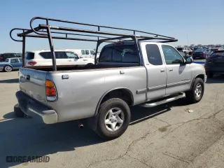 2002 Toyota Tundra SR5 with VIN 5TBBT441X2S297619, listed as a Copart auction lot 51791895 with 217,462 mi miles and Salvage Title. Bid and sale history available at carsss.com. Image 3.