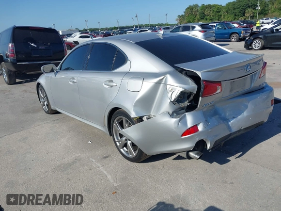 2009 Lexus IS 250 with VIN JTHBK262X92088353, listed as a IAAI auction lot 42059284 with 179,677 mi miles and . Bid and sale history available at DreamBid. Image 3.