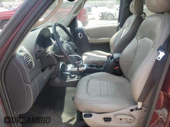 2003 Jeep Liberty Limited with VIN 1J8GL58K03W518760, listed as a Copart auction lot 58005845 with 209,513 mi miles and Salvage title. Bid and sale history available at DreamBid. Image 7.