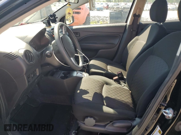 2023 Mitsubishi Mirage ES z VIN ML32AUHJ5PH000570, wystawiony jako Copart lot #53582405 z przebiegiem 7 858 mil mil oraz Szkoda całkowita • Salvage title. Historia ofert i sprzedaży dostępna na DreamBid. Obrazek 7.