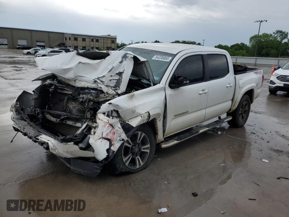 2017 Toyota Tacoma SR5 with VIN 5TFCZ5AN6HX113108, listed as a Copart auction lot 54338865 with Not provided miles and Salvage title. Bid and sale history available at DreamBid. Image 1.