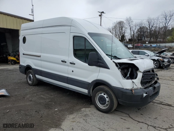 2019 Ford Transit Van with VIN 1FTYR2XM6KKA82420, listed as a Copart auction lot 52708425 with 92,512 mi miles and Salvage Title. Bid and sale history available at carsss.com. Image 4.