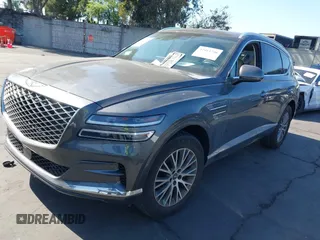 2021 Genesis GV80 with VIN KMUHB4SB8MU060882, listed as a IAAI auction lot 42011746 with Not Provided miles and . Bid and sale history available at DreamBid. Image 2.