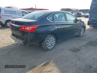 2019 Nissan Sentra SV with VIN 3N1AB7AP5KY349220, listed as a IAAI auction lot 41762205 with 69,424 mi miles. Bid and sale history available at carsss.com. Image 4.