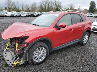 2016 Mazda CX-5 Touring with VIN JM3KE4CY5G0786849, listed as a Copart auction lot 47552765 with 0 mi miles and Salvage Title. Bid and sale history available at carsss.com. Image 1.