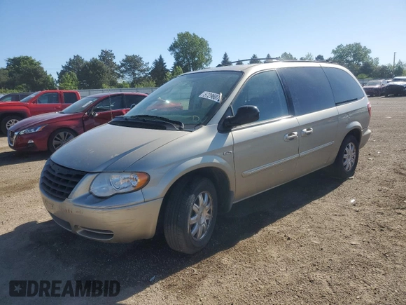 2006 Chrysler Town & Country Touring with VIN 2A4GP54L76R688566, listed as a Copart auction lot 57296875 with 176,332 mi miles and Salvage title. Bid and sale history available at DreamBid. Image 1.