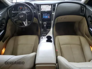 2020 Infiniti Q50 Luxe z VIN JN1EV7AR9LM252570, wystawiony jako Copart lot #58611975 z przebiegiem 148 107 mil mil oraz Czysty tytuł • Clean title. Historia ofert i sprzedaży dostępna na DreamBid. Obrazek 8.