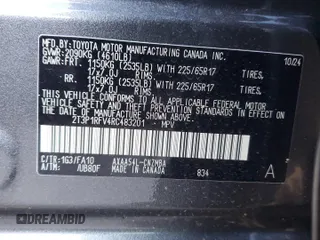 2024 Toyota RAV4 XLE with VIN 2T3P1RFV4RC483201, listed as a Copart auction lot 83233974 with 1,294 mi miles and Salvage Title. Bid and sale history available at carsss.com. Image 12.