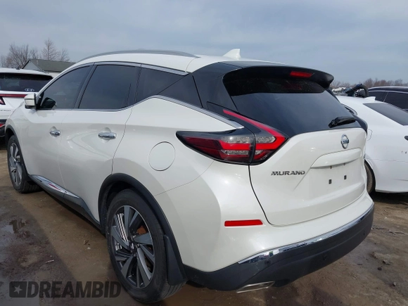 2019 Nissan Murano S with VIN 5N1AZ2MS0KN111800, listed as a IAAI auction lot 41836192 with 81,764 mi miles. Bid and sale history available at carsss.com. Image 3.